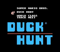 Super Mario Bros. / Duck Hunt / World Class Track Meet - NES