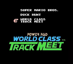 Super Mario Bros. / Duck Hunt / World Class Track Meet - NES