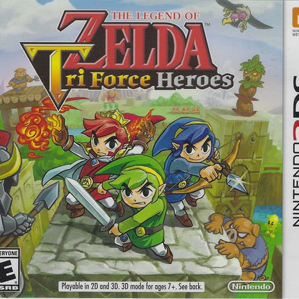 The Legend of Zelda: Tri Force Heroes - Nintendo 3DS