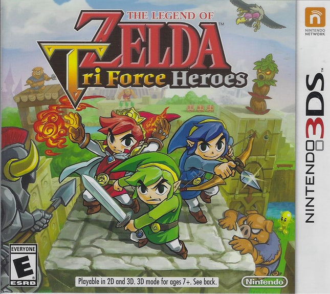 The Legend of Zelda: Tri Force Heroes - Nintendo 3DS