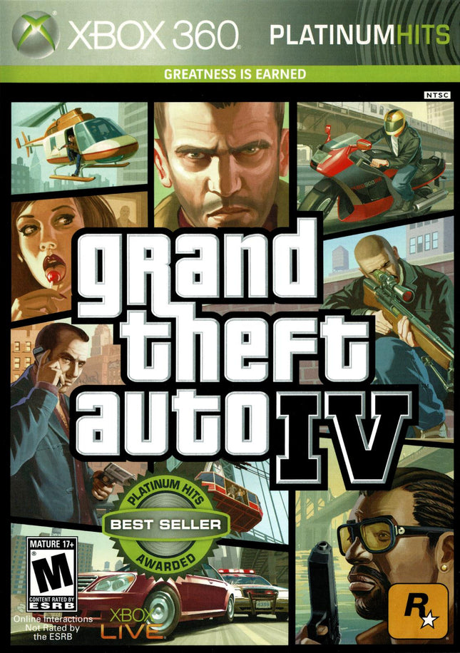 Grand Theft Auto IV (Platinum Hits) - Xbox 360