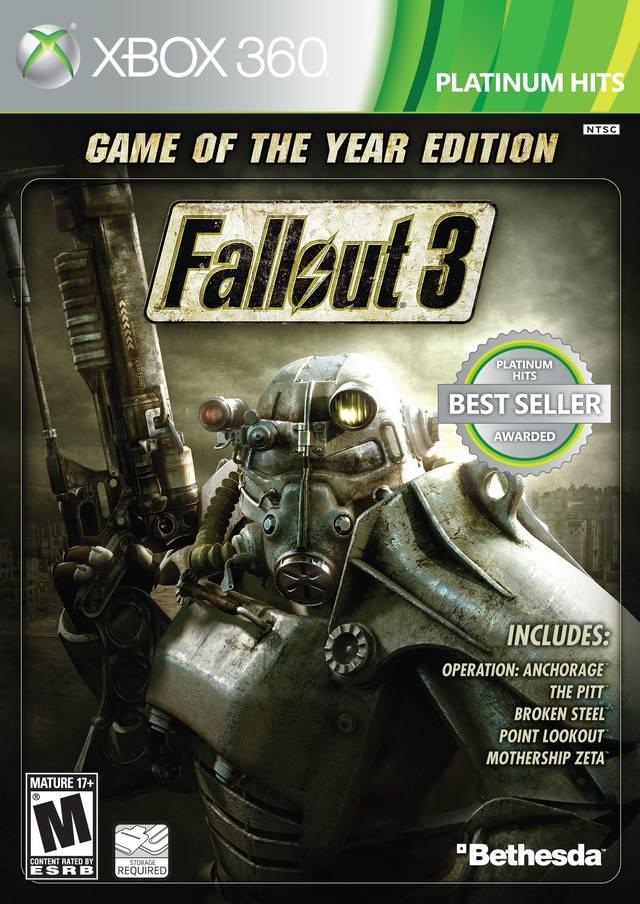 Fallout 3: Game of the Year Edition (Platinum Hits) - Xbox 360