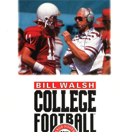 Bill Walsh: College Football - Sega Genesis
