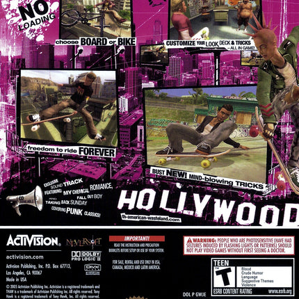 Tony Hawk's: American Wasteland - Nintendo GameCube
