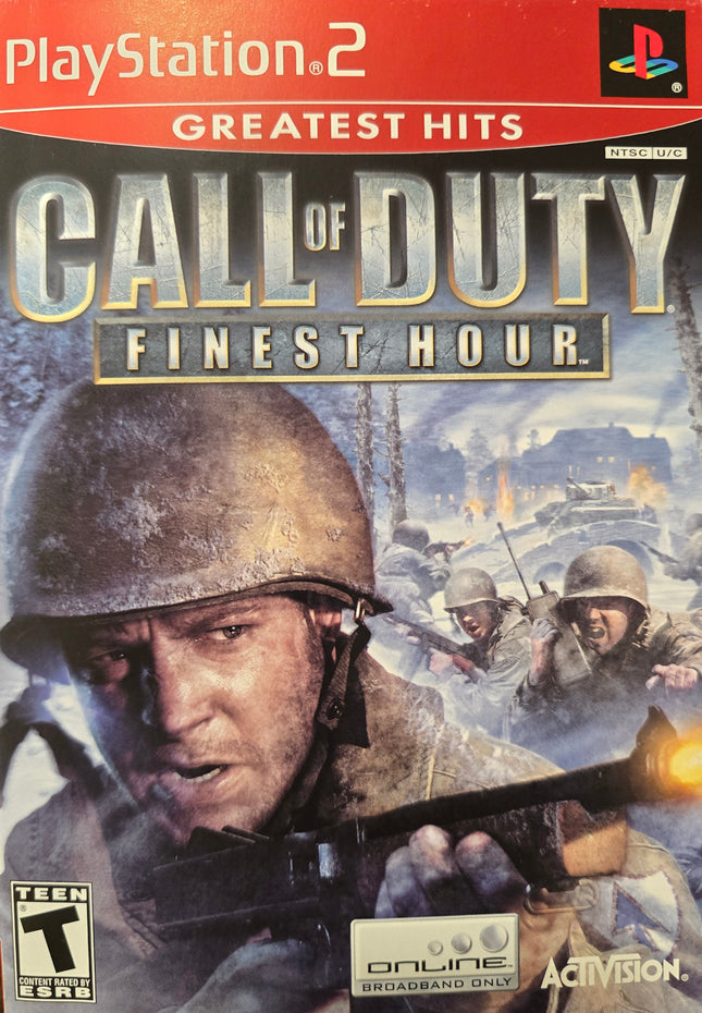 Call of Duty: Finest Hour (Greatest Hits) - Playstation 2