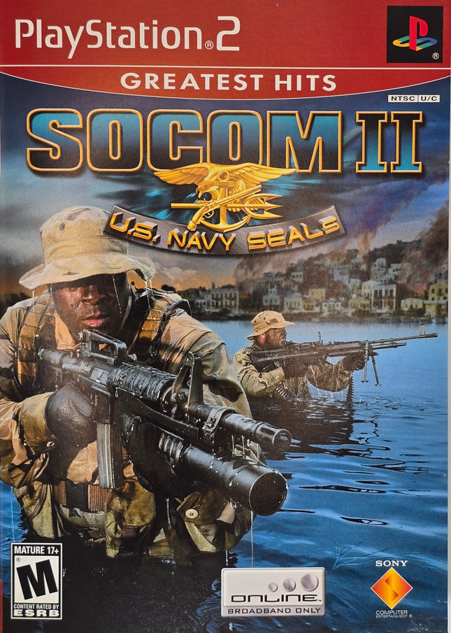 SOCOM II: U.S. Navy Seals (Greatest Hits) - PlayStation 2