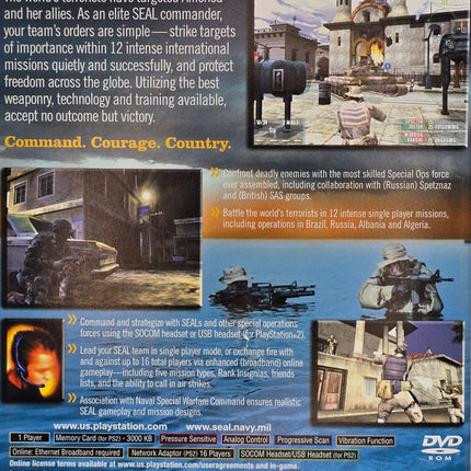 SOCOM II: U.S. Navy Seals (Greatest Hits) - PlayStation 2