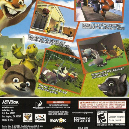 Over The Hedge - Nintendo GameCube