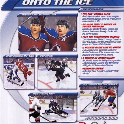 NHL: 2001 - PlayStation 2