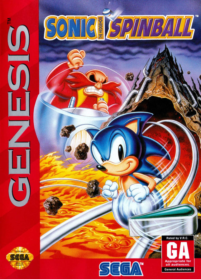 Sonic Spinball - Sega Genesis