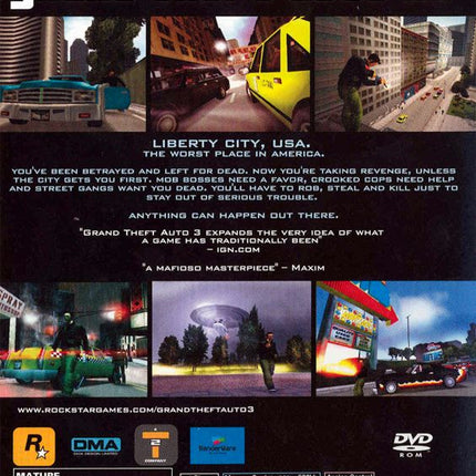 Grand Theft Auto III - Playstation 2