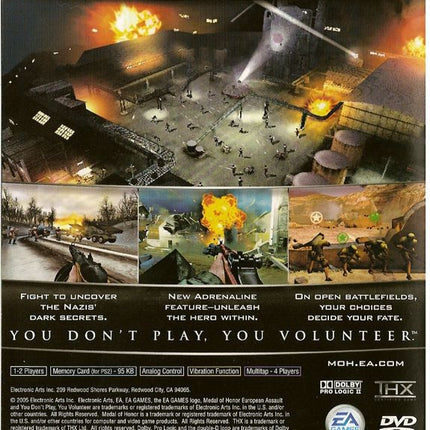 Medal of Honor: European Assault - Playstation 2