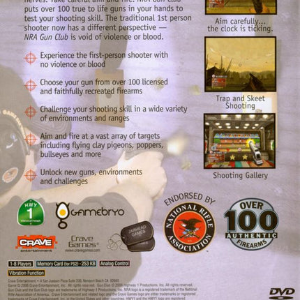 NRA Gun Club - PlayStation 2