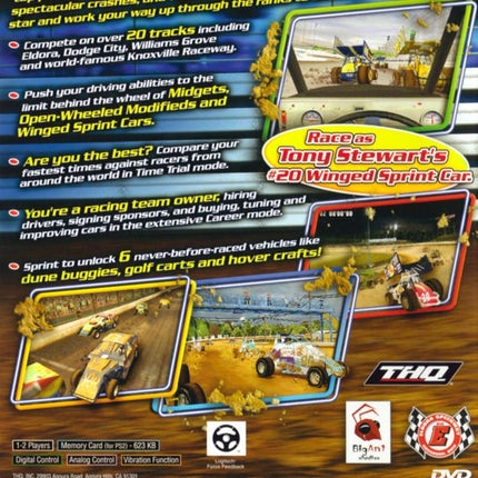 Sprint Cars: Road to Knoxville - Playstation 2