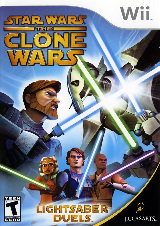 Star Wars: The Clone Wars, Lightsaber Duels - Nintendo Wii