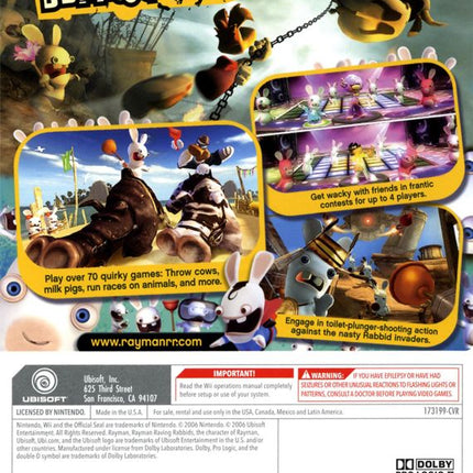Rayman: Raving Rabbids - Nintendo Wii