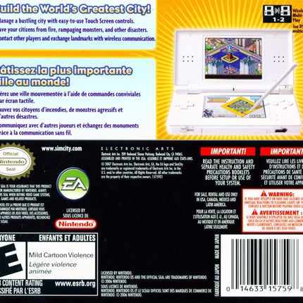 SimCity - Nintendo DS