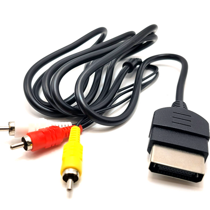 Original Xbox AV Cable (Composite) 6ft – Audio Video Cable