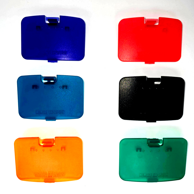 Nintendo 64 Jumper / Expansion Pak Lid Cover – Pick Color