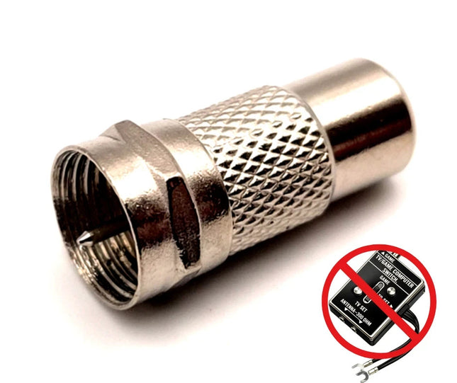 Game Console RF Adapter (Eliminates TV/Game Switch)