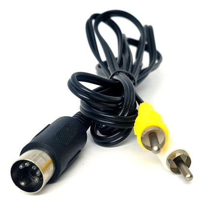 Sega Genesis Model 1 / Sega Master System AV Cable (Composite) 6ft – Audio Video Cable