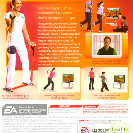 EA SPORTS Active: Personal Trainer - Nintendo Wii