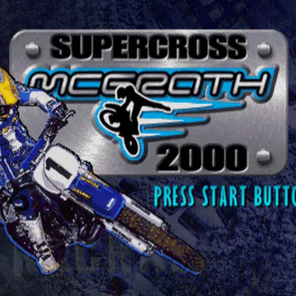 Jeremy McGrath Supercross 2000 - PlayStation