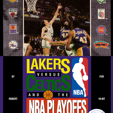 Lakers vs. Celtics and the NBA Playoffs - Sega Genesis