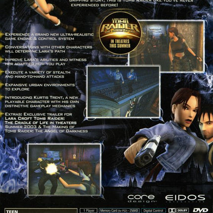 Lara Croft: Tomb Raider, The Angel of Darkness - Playstation 2