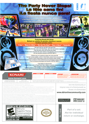 Dance Dance Revolution: Hottest Party 2 - Nintendo Wii