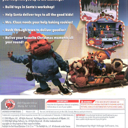Rudolph The Red Nose Reindeer - Nintendo Wii