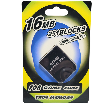 Memory Card for Nintendo GameCube / Wii – 4MB to 1024MB