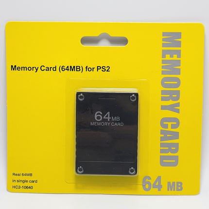 Memory Card for Sony PlayStation 2 / PS2 Slim & Fat (8MB - 256MB) – Choose Size