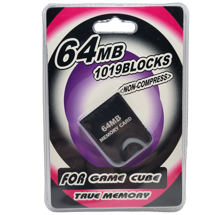 Memory Card for Nintendo GameCube / Wii – 4MB to 1024MB