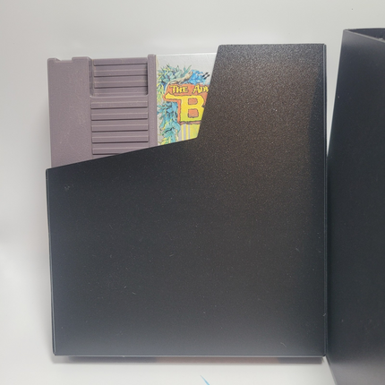 Black Game Cartridge Dust Sleeves for NES – Choose Quantity