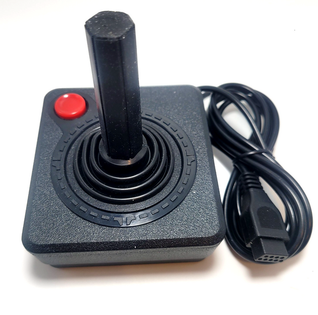 Atari 2600 Wired Joystick Controller 6ft – Third-Party