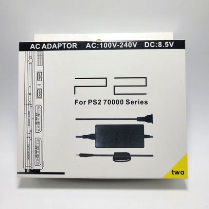 AC Power Adapter for PS2 Slim 70000 Series 100-240V 8.5V