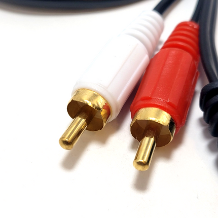 10ft Stereo Audio Cable for Sega Genesis Model 1 – 3.5mm to RCA