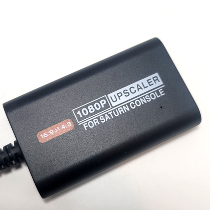 HDMI Upscaler Adapter for Sega Saturn 1080p – 4:3 / 16:9