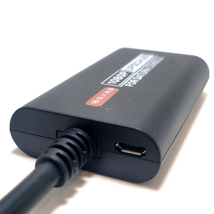 HDMI Upscaler Adapter for Sega Saturn 1080p – 4:3 / 16:9