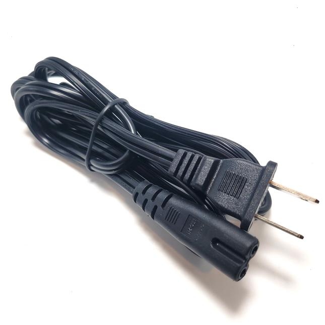 Universal Figure 8 AC Power Cord UL Listed – Power Cable