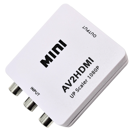 RCA AV to HDMI Converter Adapter 720P / 1080P – Composite to HDMI