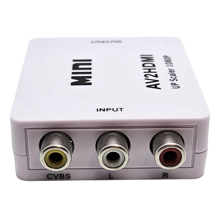 RCA AV to HDMI Converter Adapter 720P / 1080P – Composite to HDMI