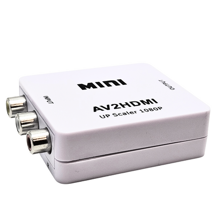 RCA AV to HDMI Converter Adapter 720P / 1080P – Composite to HDMI