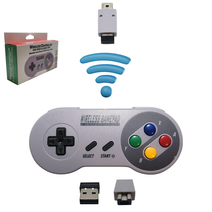 Wireless Controller for SNES / NES Classic Mini & USB Devices