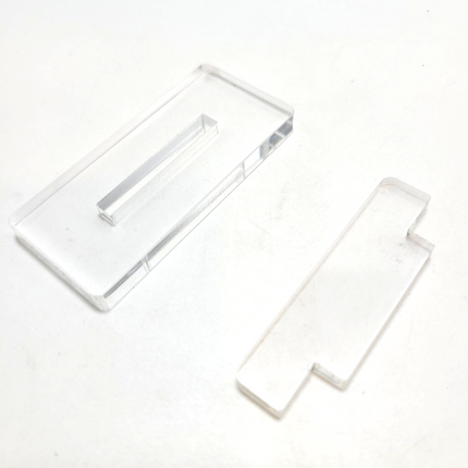 Clear Acrylic Display Stand for Game Boy / Game Boy Color / Game Boy Advance Cartridges