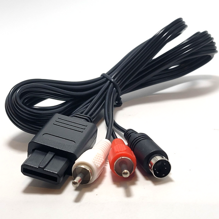 Dedicated S-Video Cable for Nintendo 64 / SNES / GameCube – 6ft