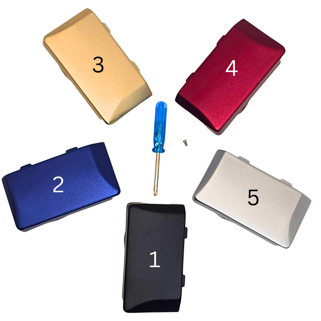 Game Boy Micro GBM (OXY-001) Replacement Battery Cover - Pick Color