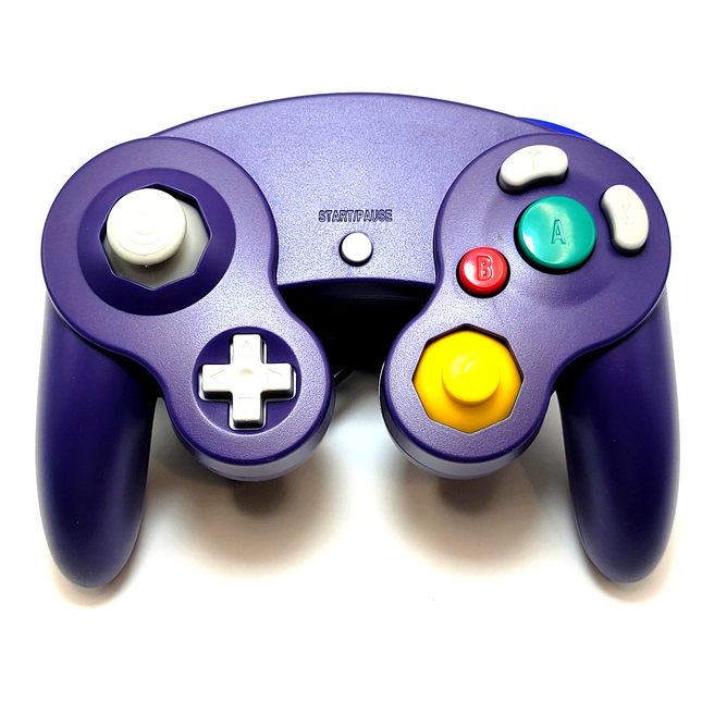GameCube / Wii Wired Controller Indigo - TeknoGame®