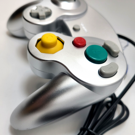 GameCube / Wii Wired Controller Silver - TeknoGame®